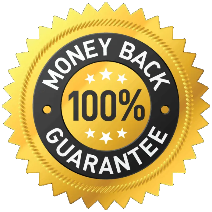 ReFirmance 60-day 100 percent money back satisfaction guarantee seal
